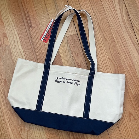 Sandy Liang Handbags - Sandy Liang x Baggu Medium Canvas Bag